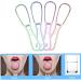 5 Pieces Tongue Scraper Set - Best Oral Cleaner & Dental Care Tool for Fresh Breath - International Shipping - Buy Online on GoSupps.com