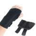 Buy Injured Wrist Brace & Carpal Tunnel Support | Adjustable Wristband for Men & Women - Steel Plate Black Right Hand - Buy Online on GoSupps.com