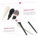 FRCOLOR 3pcs Travel Makeup Brush Set - Powder Foundation Stippling & Large Brushes for Flawless Application | Perfect for On-the-Go Beauty - Buy Online on GoSupps.com