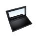 Allwon Magnetic Palette Empty Eyeshadow Makeup Palette with Shatterproof Mirror for Eyeshadow Lipstick Blush Powder (Black)