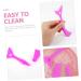 SKISUNO Lash Shield Applicator Tool 3pcs Eyeliner Eyeshadow Baffle Miss Cosmetic Eyelash Brush Eyelash Shield Separator - Buy Online on GoSupps.com