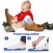 MIKIULY FOIMATION Shoe Size Measuring Device | EU Sizes 15-48 | Accurate Foot Measurement for Kids & Adults | Blue - Buy Online on GoSupps.com