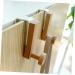 Alipis Wood Cupboards Hat Home Door Hooks Hats Key Coat Hanging Wooden Iron Bedroom Hook Umbrella Punch - Buy Online on GoSupps.com