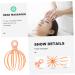 Buy Kombiuda Head Massage Device - Claw-Style Scalp Massager for Ultimate Relaxation | Handheld Plastic Massage Comb 21x15x15cm Orange - International Shipping Available - Buy Online on GoSupps.com