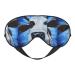 White Cow On Blue Oil Painting Sleep Mask Adjustable Double -Sided Eye Mask Soft Sleeping Eye Covers for Sleeping Perfect Shading Reduce Eye Edema