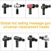 19mm Massage Gun Head Attachment for Deep Tissue Muscle Relaxation - Trigger Point Massager Replacement Plug-n-Play Adapter - Buy Online on GoSupps.com