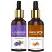 Natural Sandalwood & Lavender Essential Oil - 2x30ml