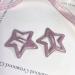 Shining Star Hair Clips Sweet Hollowed Star Snap Hair Clips Hair Clamps Barrettes for Girls Women Cute Headpieces Silver Five Pointed - Buy Online on GoSupps.com
