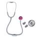 Buy Acoustic Stethoscope for Doctors & Medical Students - Lightweight Flexible Soft Ear Knobs (Grey) | International Shipping Available - Buy Online on GoSupps.com