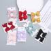 KERTFGOKU Baby Hair Bows Clips Set - Non Slip Cotton Hair Ribbon for Girls - Green - Infant to Toddler Hair Accessories - 2 PCS - Buy Online on GoSupps.com