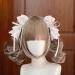 PLCPDM Lovely Hairpin with Heart Ribbon Bowknot 3D Hair Clip Cosplay Hairstyle for Everyday Wear Parties Weddings - Buy Online on GoSupps.com