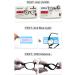Tofox Anti Blue Light Glasses for Kids | UV Protective Retro Reading Eyewear for Boys & Girls - Color 5 - Buy Online on GoSupps.com