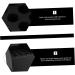 Minkissy 2-Pack Scissor Socket Stylist Holder | Hairdressing Clips Organizer | Acrylic Cutting Tool Rack | 26.3x14cm | Black | Hairdresser Accessories - Buy Online on GoSupps.com