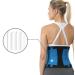 Back Support Back Brace Lumbar Support Elastic Back Lumbar Brace Support Belt Orthopedic Posture Corrector Lower Back Waist Back Support Belt(Blue Small) Small Blue - Buy Online on GoSupps.com