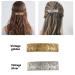 Dreamtimes Vintage Gold Forest Moon Protection Hair Clip - Handcrafted Metal Barrette for Women & Girls | Retro French Hair Accessory for Fashion & Gifts - Buy Online on GoSupps.com
