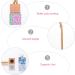 Healifty 6pcs 8ML Car Hanging Diffuser Glass Perfume Bottles - Aromatherapy Ornament & Car Air Freshener - Buy Online on GoSupps.com
