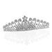 Beavorty bridal headpiece Tiara Comb Bridal Comb Headpiece Crown Comb Bridal Comb Rhinestone makeup bride earth tones