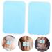 Homsfou 30 Pcs Replacement Gel Pads for Abdominal Stimulators - Super Conductive Hydrogel Pads - 6cm Adhesive Patch for Bollenoner - White - Buy Online on GoSupps.com