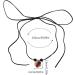 Oralgo Stylish Chinese Flower Necklace - Versatile Lace-Up Strap Fashionable Chain & Resin Trailer - Buy Online on GoSupps.com