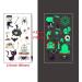 120 Styles Luminous Temporary Tattoos for Kids Party Supplies - Glow in the Dark Decorations & Birthday Favors - 20 Sheets Total with Halloween Stickers - Buy Online on GoSupps.com