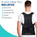 KLEUET Posture Corrector for Men and Women - Adjustable Back Brace for Upper and Lower Back Pain Relief - Size L(33-37) - Buy Online on GoSupps.com