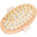 Luxury Shower Massage Brush - Wooden Body & Hair Spa Massager for Muscle Relaxation - Ideal for Men & Women - Buy Online on GoSupps.com