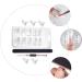 POPETPOP 1 Set nail extension set clear fake nail tips clear acrylic nail tips nail extension forms extension nail gel Manicure Extension False Nail pedicure brush plastic artificial 17.8x1.2cm As Shown - Buy Online on GoSupps.com