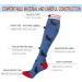 Medical Grade Compression Socks (4 Pairs) 15-25 mmHg for Nurses, Running, Travel - Animal Print - Men & Women L-XL - Buy Online on GoSupps.com