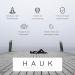 Hauk Acupressure Mat with Pillow - Relaxation & Pain Relief for Back & Neck - Premium Quality European Massage Mat - Dark Gray - Includes Instructions - Buy Online on GoSupps.com