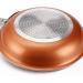 LAKEINX Pan Skillet Red Pan Ceramic Induction Skillet Frying Pan Saucepan Oven & Dishwashe - Buy Online on GoSupps.com