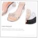 Healeved Transparent Heel Stickers - 3 Pairs Anti-Wear Foot Pads for Women | Clear Gel Grips for Shoes | Protective Heel Pads for Comfortable Walking (8.3x2.8cm - Buy Online on GoSupps.com