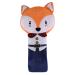 Qchomee Kids Car Seat Pillow Cute Cartoon Neck Head Body Support Cushion for Children Baby Soft Belt Protector Headrest Strap Cover Shoulder Pad Comfort Travel Trip Red Fox one size