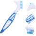 Turtle Shell Cleaning Brush Reptile Cleaning Brush Denture Brush for Shell Grip Cleaning Brush Double-side Tortoise Food Bristle Brush Household Plastic - Buy Online on GoSupps.com