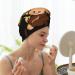 Buy Microfiber Hair Drying Cap - Monkeys Swinging from Palms | Soft Absorbent Towel Wrap for Quick Drying Curly Long & Thick Hair - Buy Online on GoSupps.com