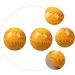 Lurrose 6 STK Health Balls - Sea Pasture Lacrosse Massage Balls for Deep Tissue Relaxation & Yoga Massage - Natural Resin Synthesis - Buy Online on GoSupps.com