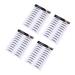 POPETPOP 4pcs Eyebrow Stickers Waterproof Stickers 4d Eyebrow Tattoos Eyebrow Stencils Eyebrow Shape 3d Tool