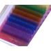 Scala Mink Eyelash Extensions - C Curl 0.15mm Individual Lashes | 6 Colors Assorted in One Tray (12mm) for Stunning Looks - Buy Online on GoSupps.com