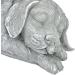 Qcwwy Pet Memorial Statue - Angel Pet Grave Marker Tribute | Resin Sleeping Pet Angel Garden Sculpture for Pet Memorial Gravestone Ornament - Buy Online on GoSupps.com