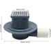 Bathroom Deodorant Floor Drain Quick Drain Square Shower Drain Strainers Anti-Blocking Hair Catcher Easy to Install Toilet Sewer Tile Insert Drain Cover - Buy Online on GoSupps.com