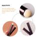 Beavorty 24 Pcs Makeup Brush Set - Round Tip Lip Brush Loose Powder & Detail Makeup Brushes for Perfect Lip & Concealer Application - Buy Online on GoSupps.com