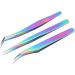 Eyelash Tweezers Manual Polishing Treatment Eyelash Grafting Extension Tweezers Anti-Skid for Individual Technician Convenient to Use - Buy Online on GoSupps.com