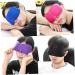Hemoton 4pcs Blackout Sleep Masks for Uninterrupted Sleep - Nap Blindfold Eyeshade Set for Travel - Polyester Cloth Material - Buy Online on GoSupps.com