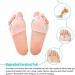 Neoprene Toe Separators with Metatarsal Pads - Bunion Corrector and Callus Prevention - Buy Online on GoSupps.com