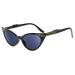 Eyekepper Cateyes Women Full Tinted Reading Glasses Sunshine Readers (Gray Lens 1.75)