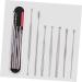 NOLITOY 3sets Ear Wax Picker Tool Ear Care Supplies Portable Cleaning Kit 7pcs*3 Silverx3pcs 12cmx3pcs - Buy Online on GoSupps.com