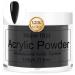 120 g acrylic powder clear acrylic nail powder 4.23 Unzen large capacity professional polymer for 3D French nail manicure extension nail carving durable beauty gifts (black)