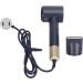High Speed Hair Dryer Brushless Motor Overheat Negative Ionic Blow Dryer Low Noise Portable Fast Drying Thermo Control with Nozzle for Home (US Plug 110V) - Buy Online on GoSupps.com