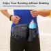 Sharkborough NODLAND Running Belt Hydration Waist Pack with Water Bottle Holder - Men Women Waist Pouch Fanny Bag - Buy Online on GoSupps.com