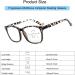 JOSCHOO 2-Pack Anti Blue Light Multifocus Reading Glasses for Women - Tortoise 2.5x | Computer Readers - Buy Online on GoSupps.com