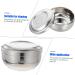 Angoily Stainless Steel Razor Shell Foam Bowl - Travel Shaving Accessory for Men | Practical Razor Container | 11x5.5cm - Buy Online on GoSupps.com